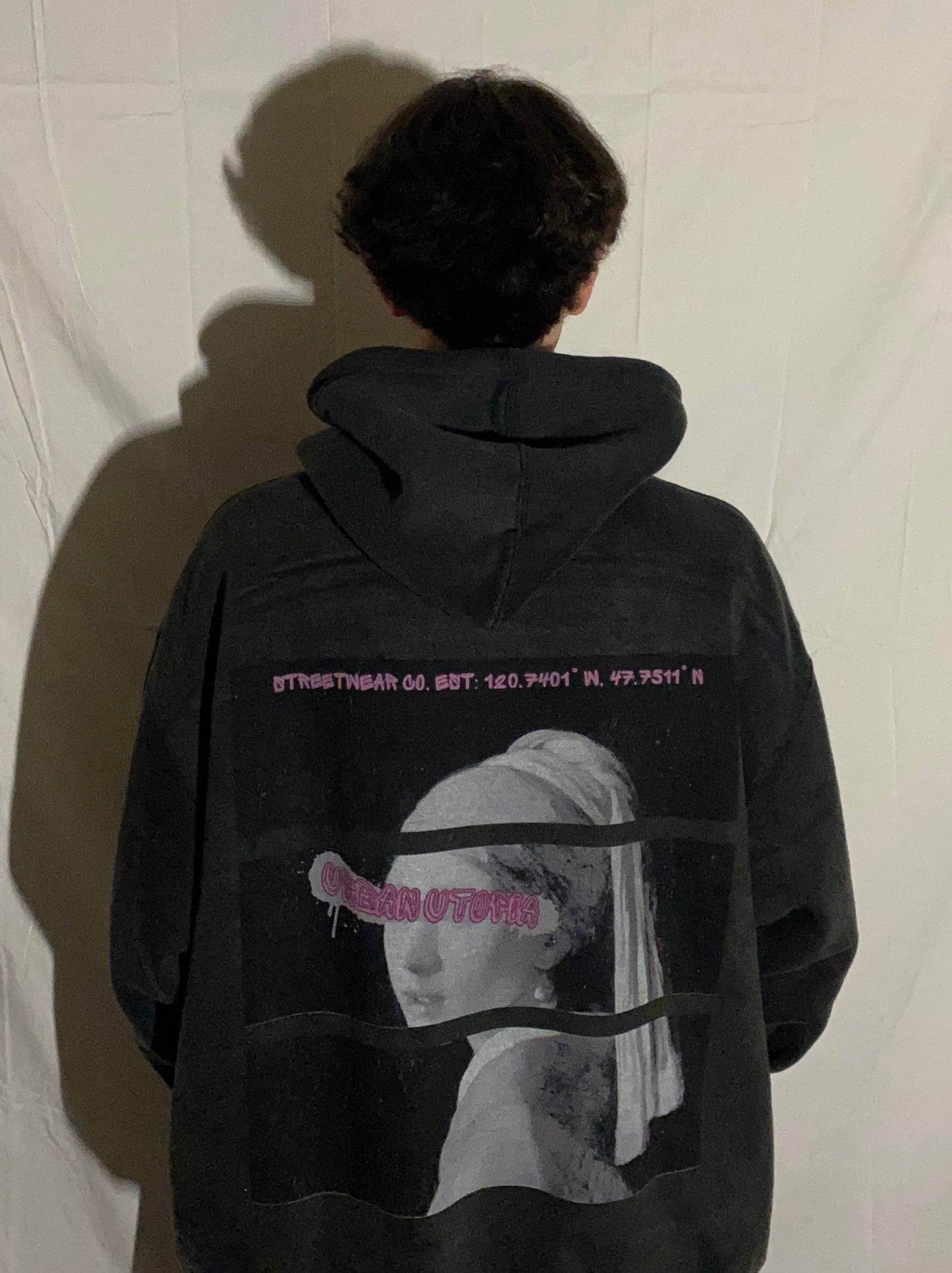 Shadowed Maiden Acid Wash Hoodie