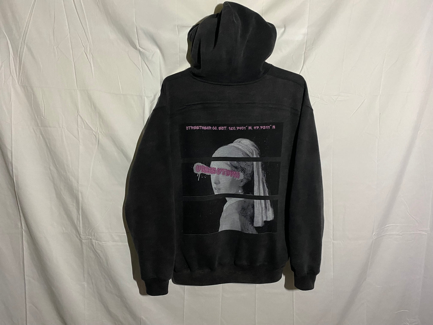 Shadowed Maiden Acid Wash Hoodie